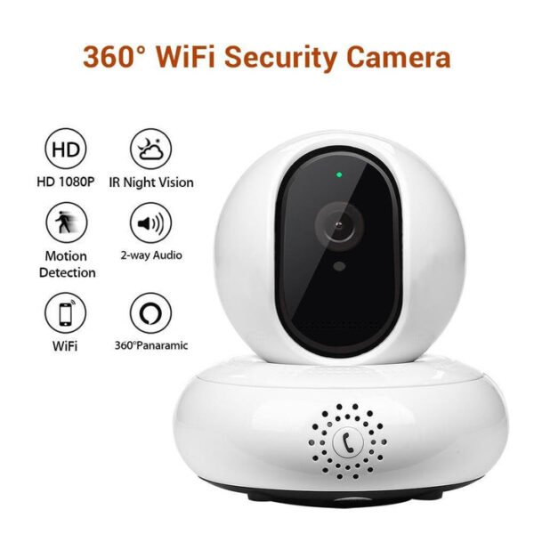 CRONY 360eyeS EC67-R11 HD 1080P WIFI Smart Home Security Camera with PTZ and Night Vision - Image 3
