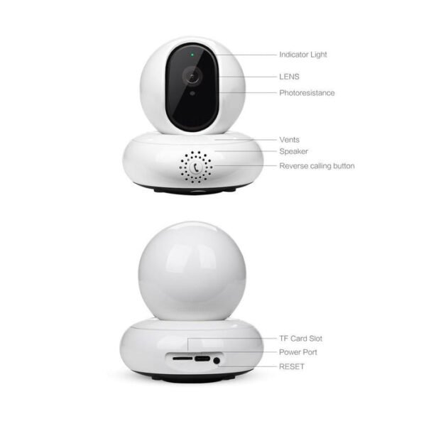CRONY 360eyeS EC67-R11 HD 1080P WIFI Smart Home Security Camera with PTZ and Night Vision - Image 4