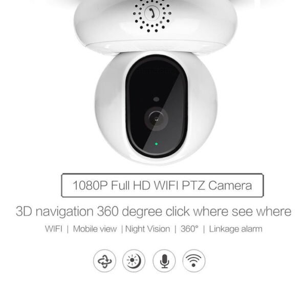 CRONY 360eyeS EC67-R11 HD 1080P WIFI Smart Home Security Camera with PTZ and Night Vision - Image 8