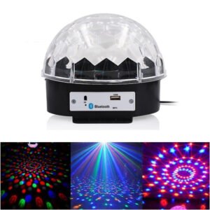 CRONY 3C Magic Ball with Bluetooth Music and Multicolor Crystal Disco Light