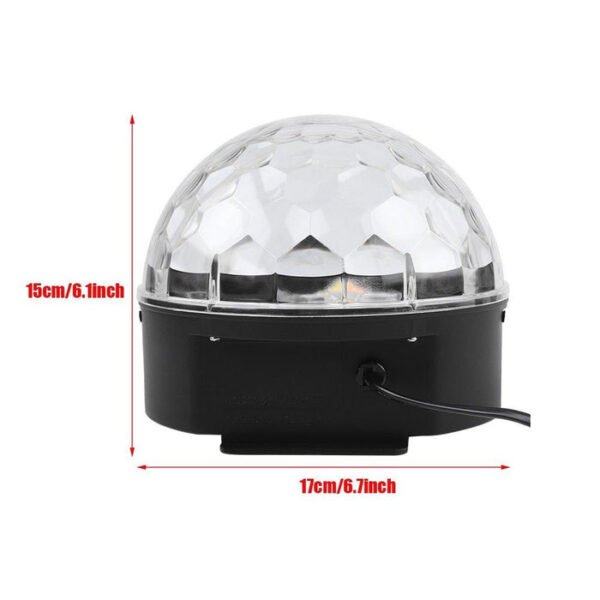 CRONY 3C Magic Ball with Bluetooth Music and Multicolor Crystal Disco Light - Image 6
