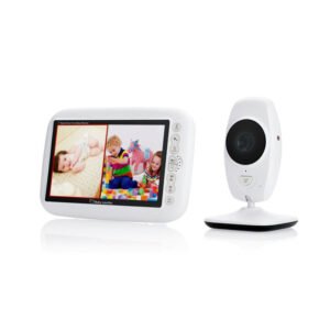 CRONY 7 Inch TFT LCD Baby Monitor with Infrared Night Vision and Temperature Detection