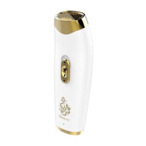CRONY B11 Upright Handheld Arabic Electric Bukhoor Aromatherapy Incense Burner White and Golden