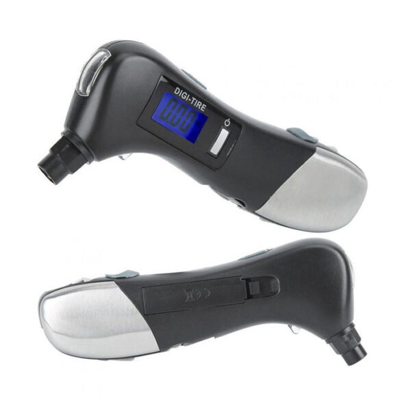 CRONY JZ-405C Tire Pressure Gauge with Mini LED Flashlight and Emergency Torch Light - Image 5