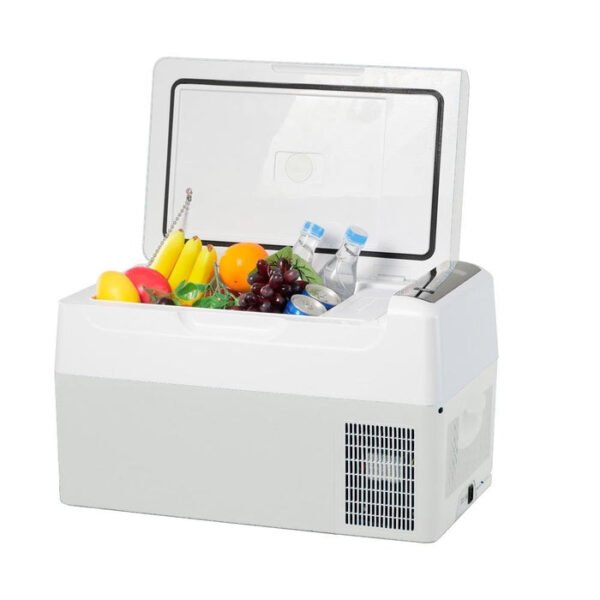 CRONY 22L Mini Portable Car Refrigerator With Compressor For Food And Drink Cooling - Image 3