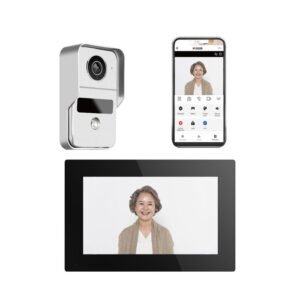 CRONY 10 Inch HD Video Doorphone Touchscreen Indoor WiFi Video Doorbell Intercom System