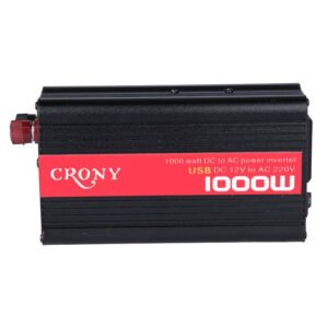CRONY 1000W Car Power Inverter DC 12V to AC 220V High Efficiency Converter