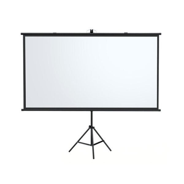 CRONY 100 Inch Portable Foldable Projector Screen with Stand Fabric Movie Projection Screen - Image 13