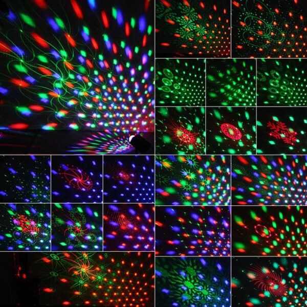 CRONY RGB Laser Magic Ball with 16 Patterns and Remote Control for DJ Disco - Image 3