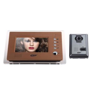 CRONY 1T1-AMV68+BVMK WiFi Smart Wireless Door Phone Doorbell with 7 Inch TFT LCD Display