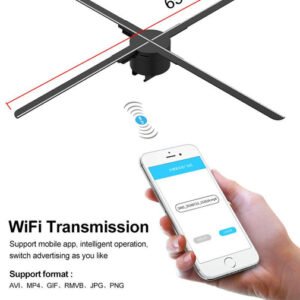 CRONY 65cm 3D Hologram Fan Screen WiFi APP Controlled LED Advertising Display