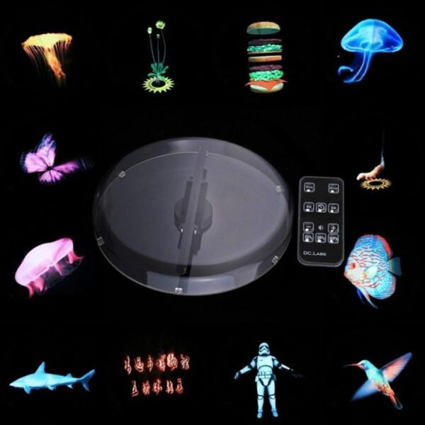 CRONY 65cm 3D Hologram Fan Screen WiFi APP Controlled LED Advertising Display - Image 16