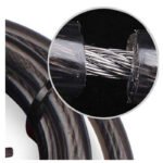 CRONY 4-Digit Combination Lock Cable for Bicycles and Electric Bikes Secure Bike Lock
