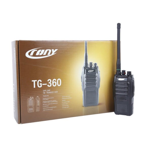 CRONY 4W TG360 Portable Walkie Talkie Wireless Handheld Two-Way Radio 2-5 KM Range - Image 9
