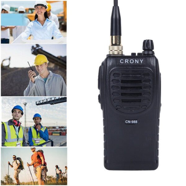 CRONY 5W CN-988 Long Distance UHF/VHF Two-Way Handheld Walkie Talkies Range 5-8 KM - Image 3