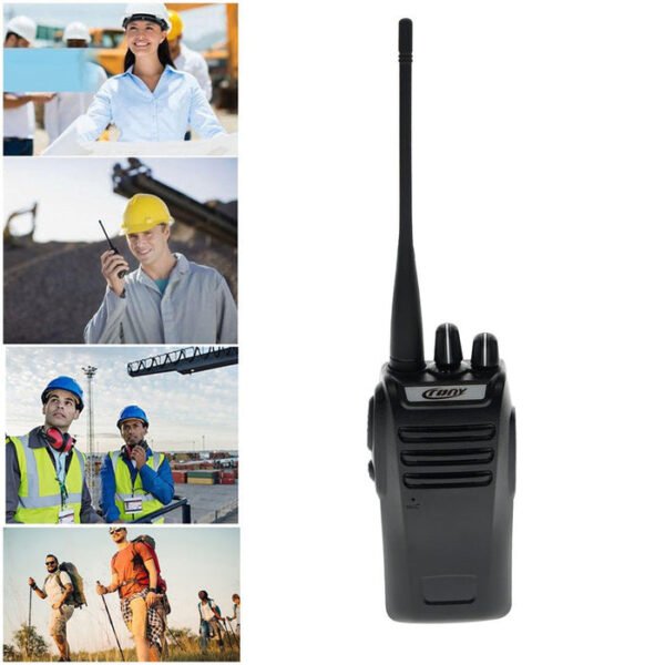 CRONY 5W CY-810 Professional Portable Handheld Two-Way Civilian Walkie Talkie Black - Image 6
