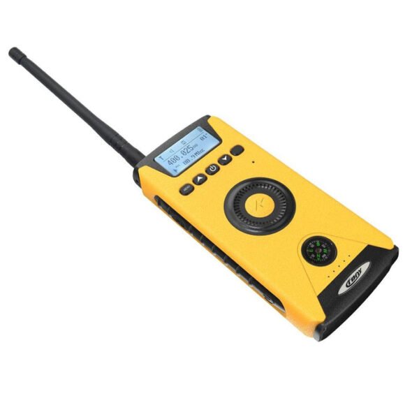 CRONY 5W CY-919 Rechargeable Solar Charging Flashlight Two-Way Portable Walkie Talkie - Image 4