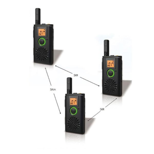 CRONY 5W CY-998 Two-Way Radio Professional FM Walkie Talkie Range 1-4 KM - Image 3