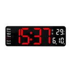 CRONY 6629 LED Electronic Alarm Clock with Remote Control Temperature Week and Calendar Display