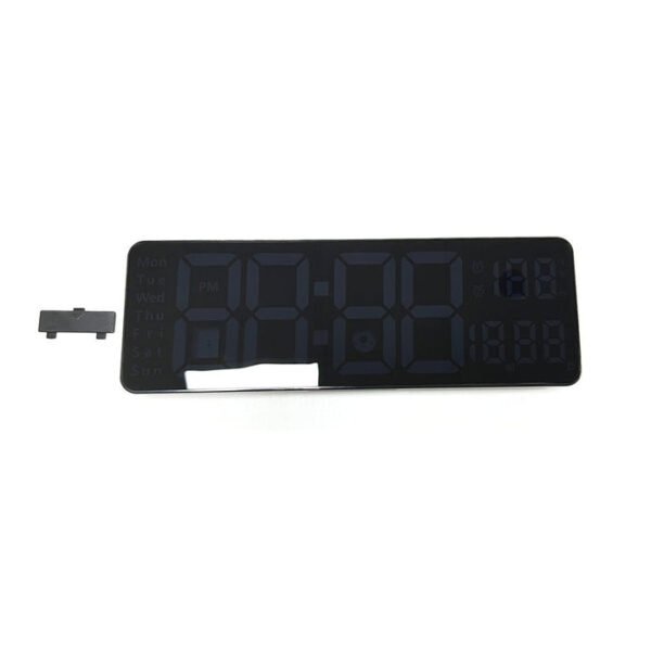 CRONY 6629 LED Electronic Alarm Clock with Remote Control Temperature Week and Calendar Display - Image 9