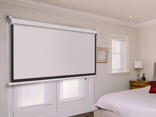 CRONY 72 Inch 4:3 Anti-Light Manual Pull-Down Widescreen Projection Screen - Image 7