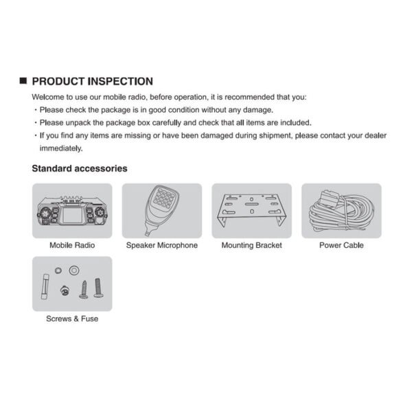 CRONY 75W CN-980 Plus Car Intercom Walkie Talkie Voice Activated 25-50KM Range - Image 3