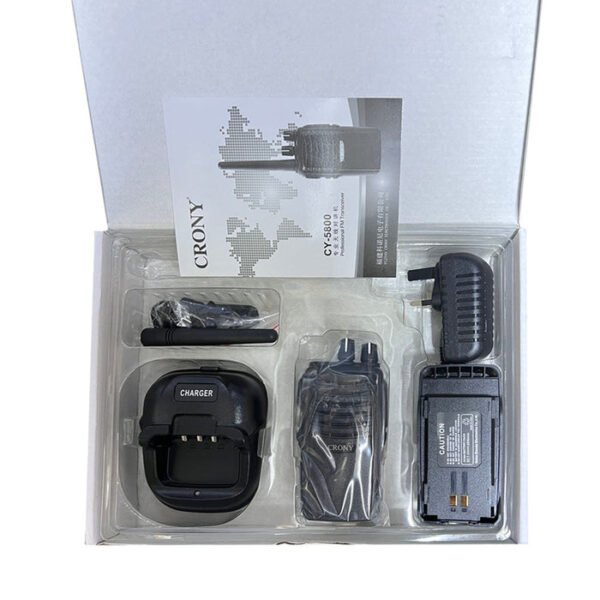CRONY 7W CY5800 Walkie Talkie for Outdoor Camping Desert Range 6-10KM - Image 10