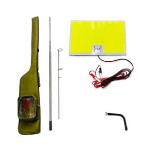 CRONY 90000W Telescopic Outdoor Fishing Light with 360° Floodlight and COB Lamp