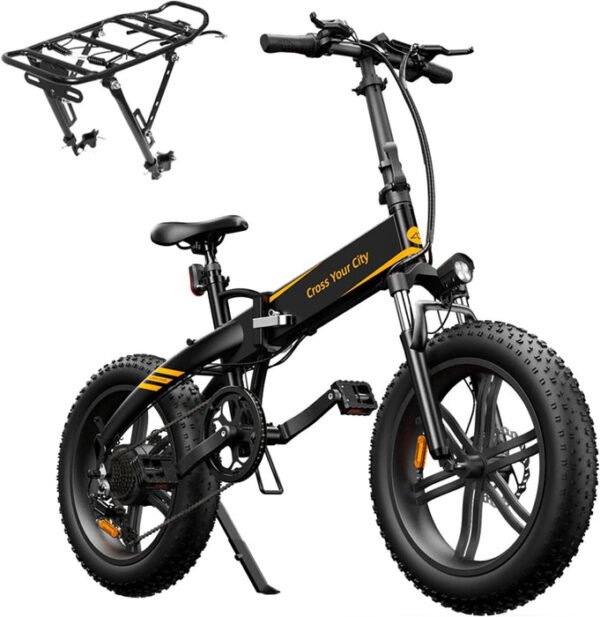 CRONY ADO Electric Folding Bike With 70KM Range Lightweight Frame And Long Endurance Ride - Image 14