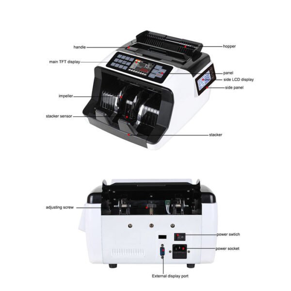 CRONY AL-7200 Single Denomination Currency Counter Banknote Verifier Machine - Image 10