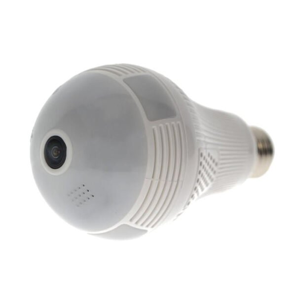 CRONY Wi-Fi Globe Panoramic 960p Wireless 3D VR Camera Fisheye Surveillance Bulb