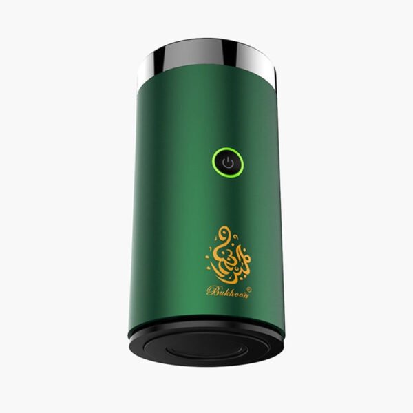 CRONY B50 Car Bukhoor USB Type-C Rechargeable Power Bakhoor Incense Burner Dark Green - Image 4