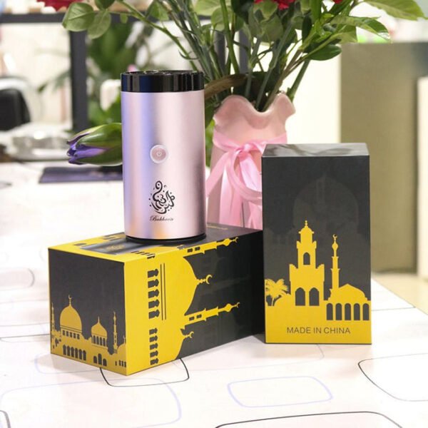 CRONY B50 Car Bukhoor USB Type-C Rechargeable Power Bakhoor Incense Burner Dark Green - Image 8