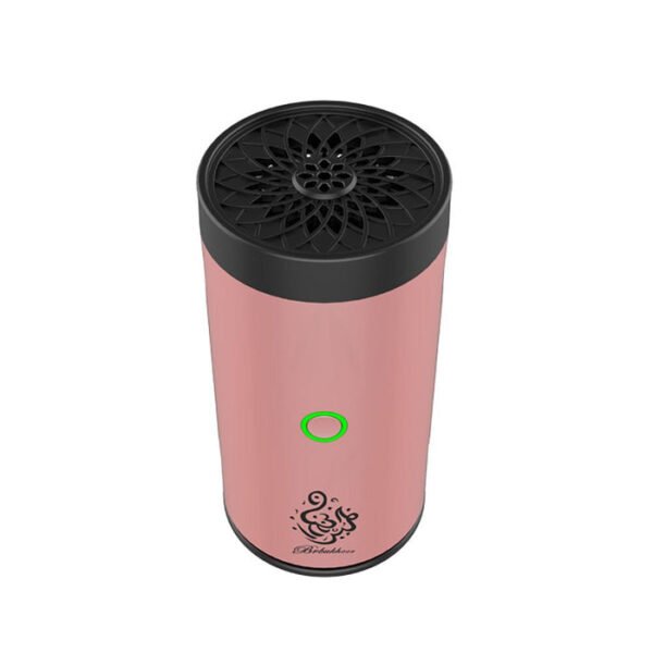 CRONY B50 Car Bukhoor USB Type-C Power Rechargeable Bakhoor Incense Burner Rose Gold - Image 2
