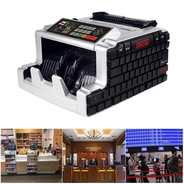 CRONY AL-6200T Multi-Currency High-Quality Banknote Counting and Sorting Machine - Image 2