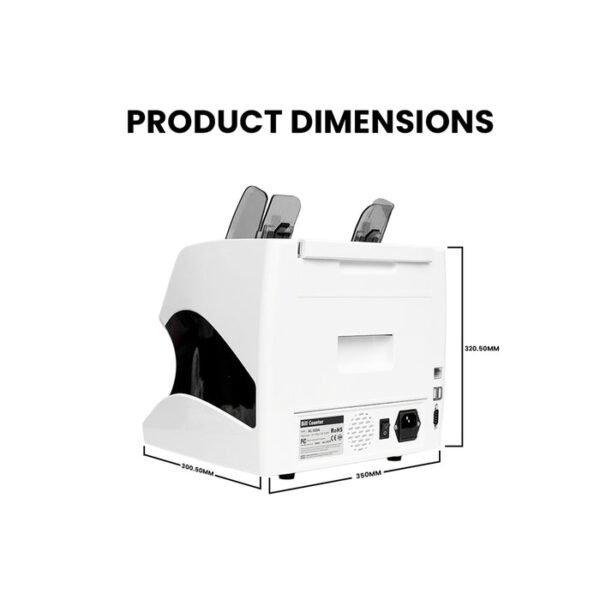 CRONY AL-920 Dual Multi-Currency Banknote Counter High-Quality Money Counting Machine - Image 27