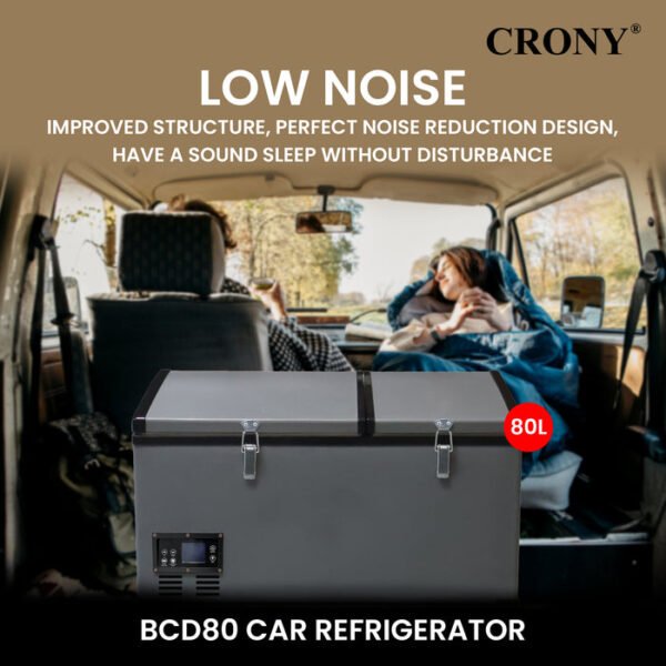 CRONY 80L RV Car Freezer With LCD Control And Temperature Range For Outdoor Adventures - Image 15