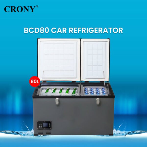 CRONY 80L RV Car Freezer With LCD Control And Temperature Range For Outdoor Adventures - Image 10