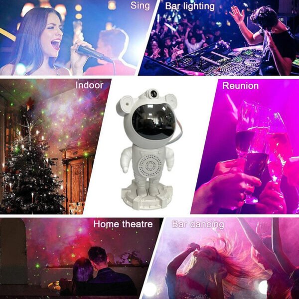CRONY Astronaut Starmoon Nebula Projection Light Galaxy Starry Sky Night Lamp - Image 5