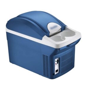CRONY 8L Mini Car Refrigerator With Quiet Operation For Compact Travel And Cooling Use