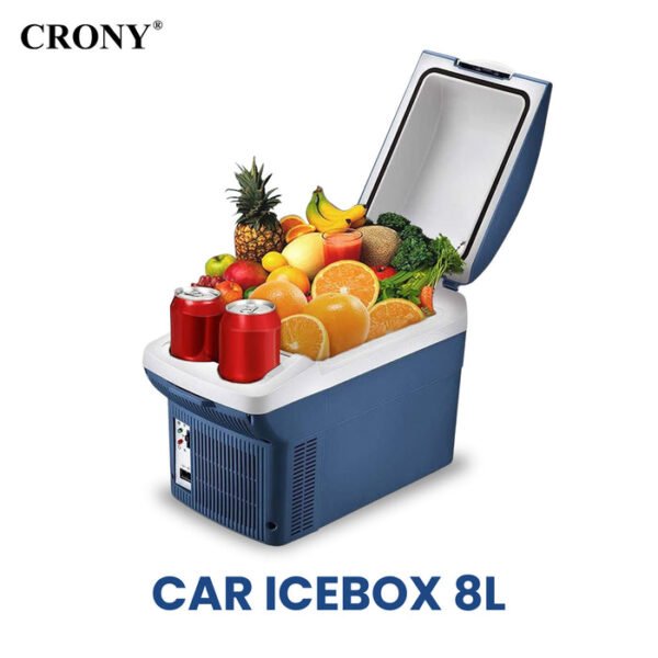 CRONY 8L Mini Car Refrigerator With Quiet Operation For Compact Travel And Cooling Use - Image 19