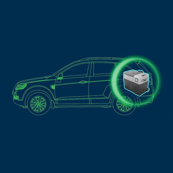CRONY 50L Car Refrigerator CX50 Lithium Battery Portable Truck Freezer Cooler - Image 2