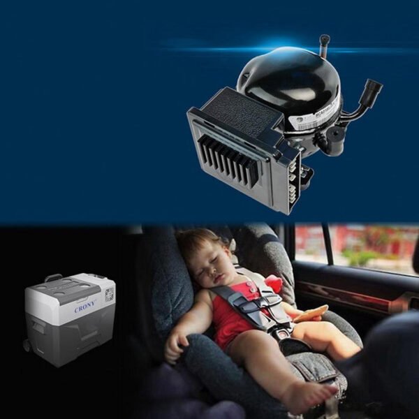 CRONY 50L Car Refrigerator CX50 Lithium Battery Portable Truck Freezer Cooler - Image 4
