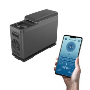 CRONY 8L Smart Vehicle Refrigerator With App Control For Camping And Road Trips