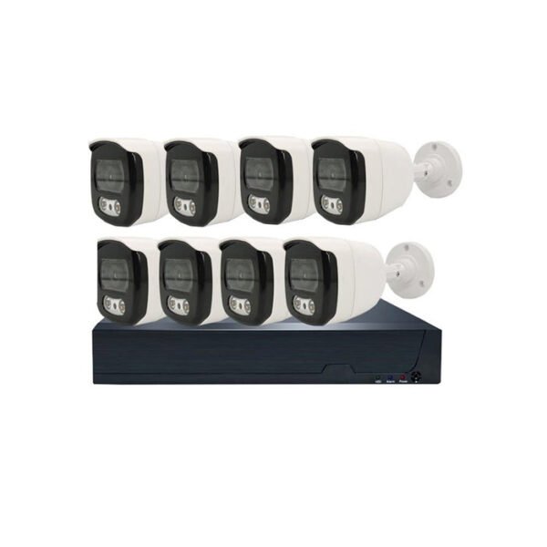 CRONY 8CH Full HD Outdoor Waterproof CCTV Camera DVR Kit Combo - Image 2