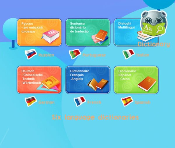 P06 7-Inch Android Kids Tablet with SIM Slot Karaoke Video Learning Educational Toy - Red - Image 13