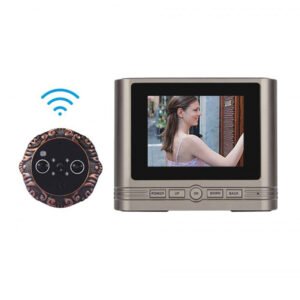 ZJA Mini One Smart WiFi Doorphone with Infrared Cat Eye and Peephole