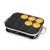 Saachi 2-in-1 Pancake & Mini Crepe Maker – Non-Stick Surface, Compact Design