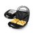 Saachi 7-in-1 Multi Snack Maker – Interchangeable Plates for Waffles, Donuts, and Sandwiches