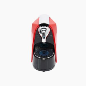 Cino Espressina – Capsule Coffee Machine in Red for Stylish Home Coffee Preparation
